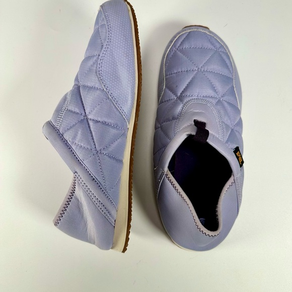 Teva Reember Convertible Quilted Slip-On Sneakers in Light Purple - Picture 6 of 8